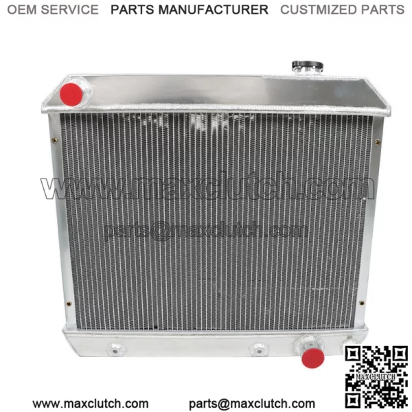 3 Rows Aluminum Radiator For 1963-1966 Chevy C10 C20 C30 K10 Truck V8 CC284