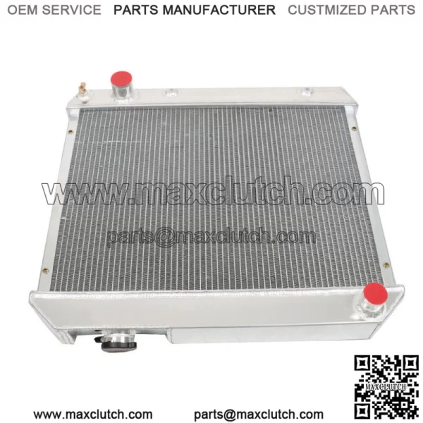 3 Rows Aluminum Radiator For 1963-1966 Chevy C10 C20 C30 K10 Truck V8 CC284 - Image 5