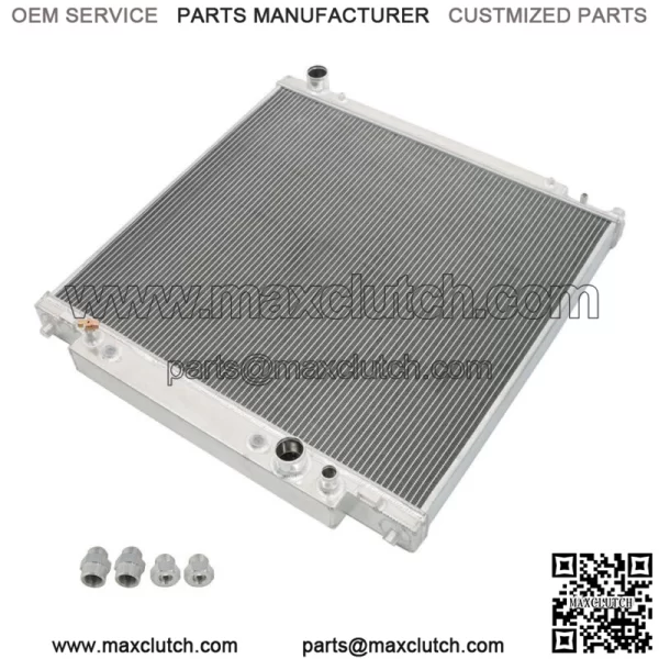4-Row Radiator For 1999-2005 2001 Ford F250 F350 F450 F550 Powerstroke 6.8L 7.3L