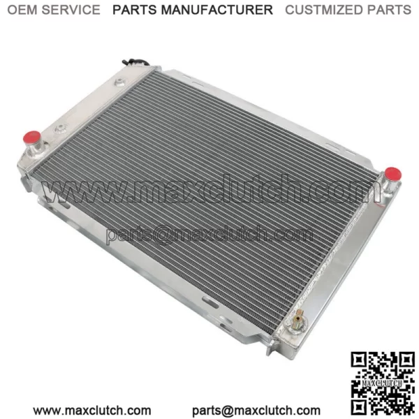 Radiator 3 Row Full Aluminum For 1980-1993 Ford Mustang 1980-1988 Mercury AT