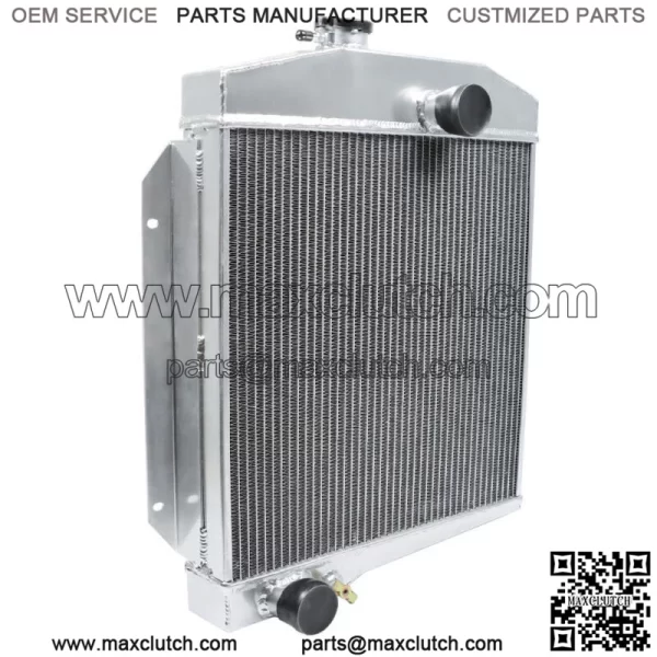 6167 Aluminum Radiator Silver For International Scout 1961-1971 4Row 2.5L MT - Image 3
