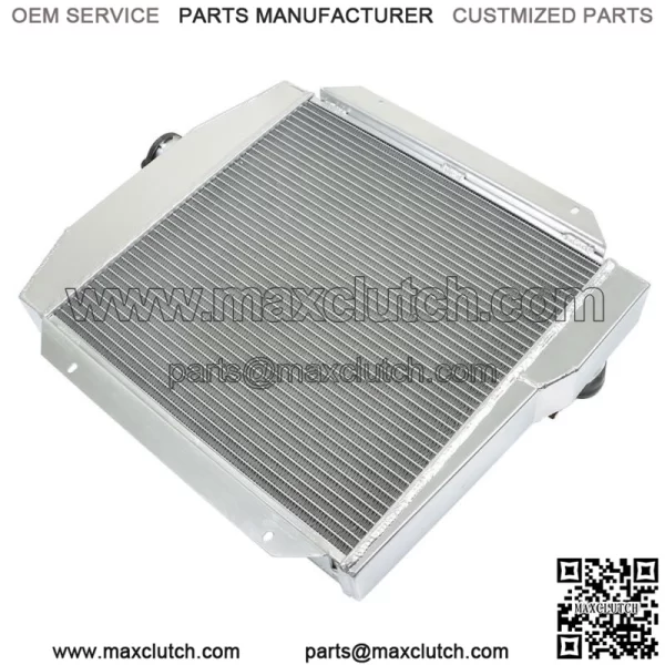 6167 Aluminum Radiator Silver For International Scout 1961-1971 4Row 2.5L MT - Image 4