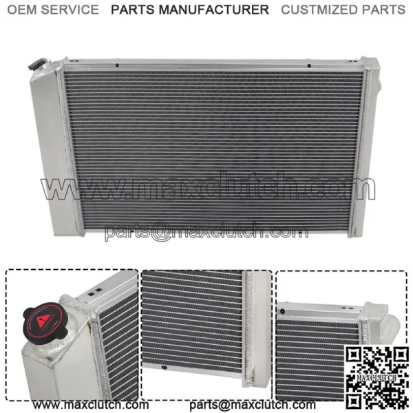 For 73-87 Chevy Truck 73-1991 Blazer 19 x 28-1/4"-Core 3-ROW Aluminum Radiator