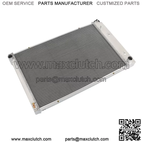 For 73-87 Chevy Truck 73-1991 Blazer 19 x 28-1/4"-Core 3-ROW Aluminum Radiator - Image 2