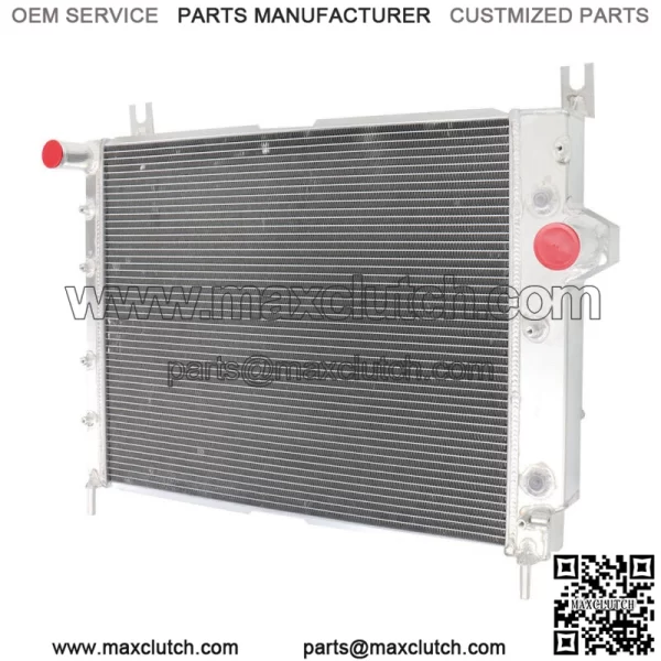 3 ROW Aluminum Radiator For 2000-2004 Dodge Dakota Durango 3.7L 3.9L 4.7L / 5.9L - Image 4