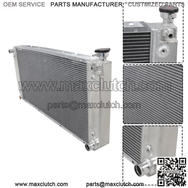 4 Row Radiator For 1988-2000 Chevy GMC C/K 1500 2500 3500 Pickup 5.7L 7.4L V8