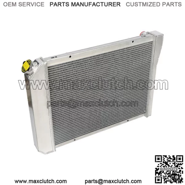 3 Row Radiator+Shroud Fan Kit For 68-74 Chevy Nova 70-81 Camaro 75-87 El Camino - Image 5