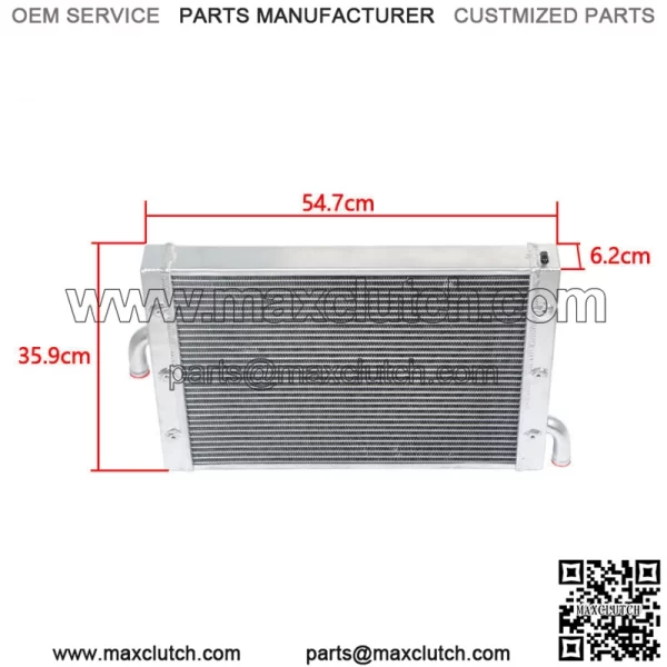 2-Row Radiator for POLARIS RZR XP 4 Turbo 2017 2018 2019 2020 2021 2022#1241117 - Image 2