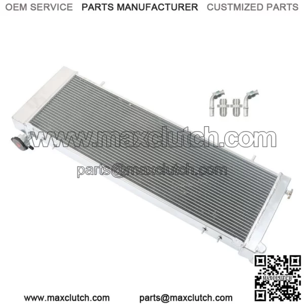 3 Row Aluminum Radiator For 1991-2001 Jeep Cherokee XJ Comanche 2.5L 4.0L AT/MT