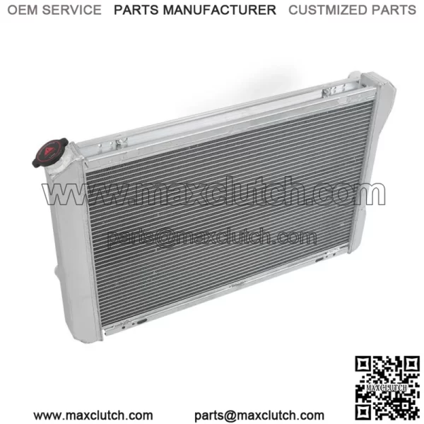 3 Row Radiator+Shroud Fan+Thermostat Kit For 82-92 Chevy Camaro Pontiac Firebird - Image 4