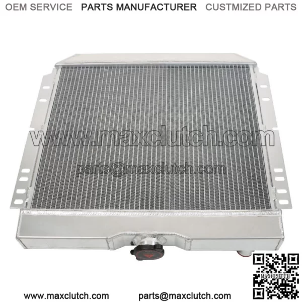 For 1963-1970 Fairlane Falcon Galaxie V8 Full Aluminum Core Racing 3Row Radiator - Image 4