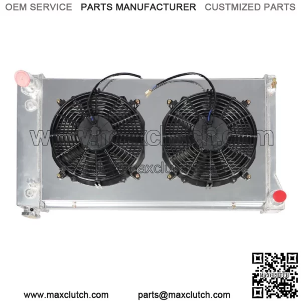 3 Row Radiator+Shroud Fan+Relay For 1967 1968-1972 Chevy GMC C/K 10 20 30 Truck