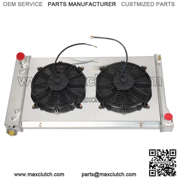 3 Row Radiator+Shroud Fan+Relay For 1967 1968-1972 Chevy GMC C/K 10 20 30 Truck - Image 5