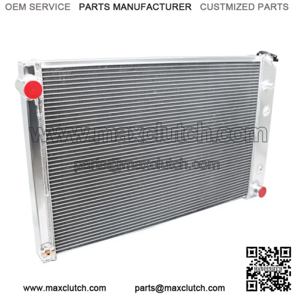 4-ROW Aluminum Radiator For 1973-87 Chevy Truck 73-1991 Blazer 19 x 28-1/4"-Core