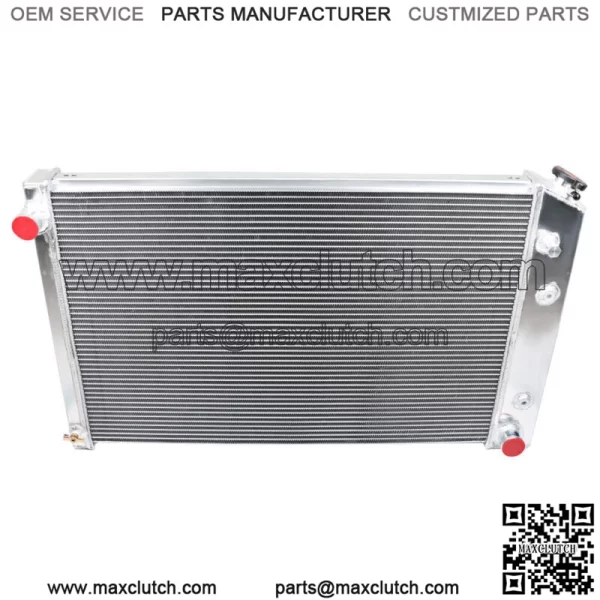 4-ROW Aluminum Radiator For 1973-87 Chevy Truck 73-1991 Blazer 19 x 28-1/4"-Core - Image 2