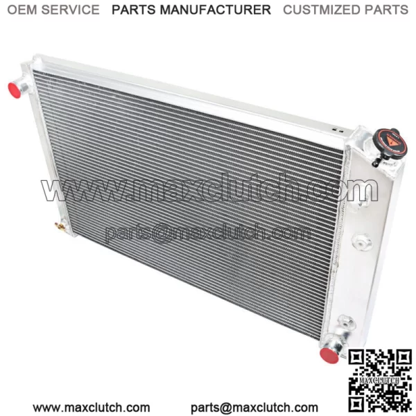 4-ROW Aluminum Radiator For 1973-87 Chevy Truck 73-1991 Blazer 19 x 28-1/4"-Core - Image 4