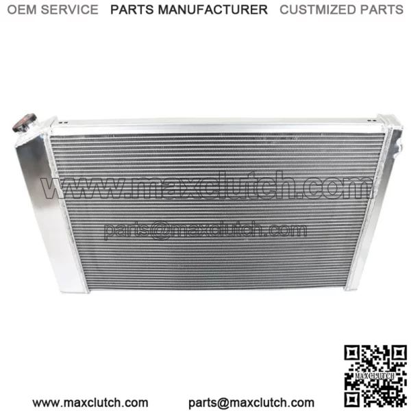 4-ROW Aluminum Radiator For 1973-87 Chevy Truck 73-1991 Blazer 19 x 28-1/4"-Core - Image 5