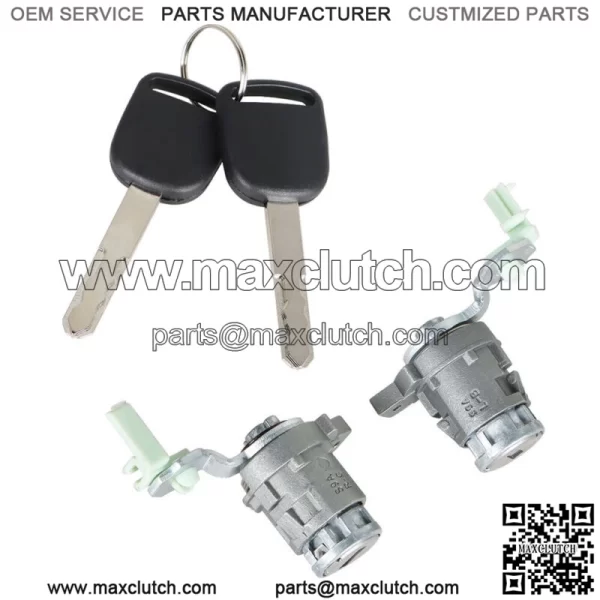 For Honda Civic 2001 2002-2005 2 Keys Left Right Door Lock - Image 3
