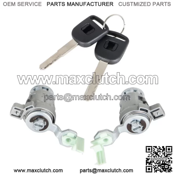 For Honda Civic 2001 2002-2005 2 Keys Left Right Door Lock - Image 4