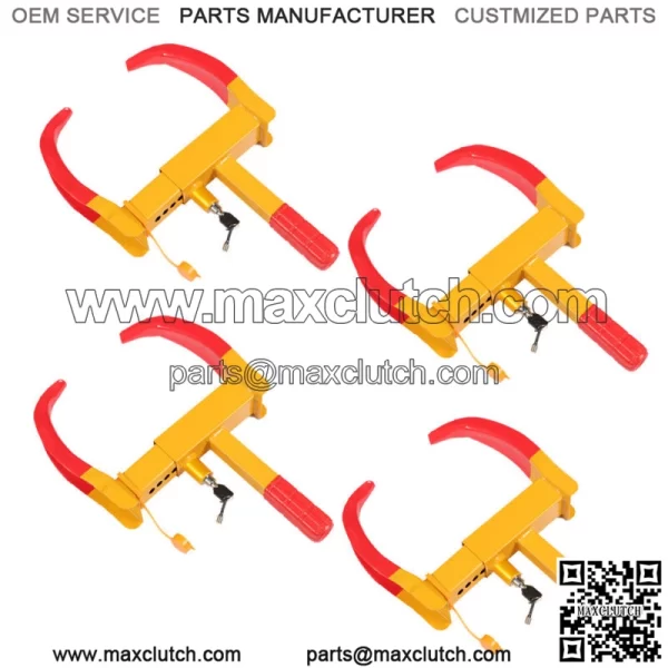 Anti-Theft  Heavy-Duty Wheel Lock Clamp Boot Tire Claw For Auto Car Trailer - Image 3