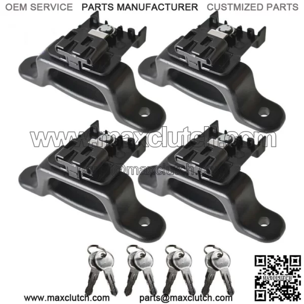 For 2015-2020 Ford F150 F250 4X Box Tie Down Truck Bed Cleats Lock FL3Z99000A64B