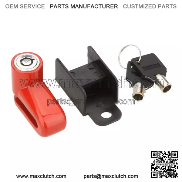 Anti Theft Disc Brake Rotor Wheel Lock For Scooter Bike Bicycle Motorcycle NEW - Image 4