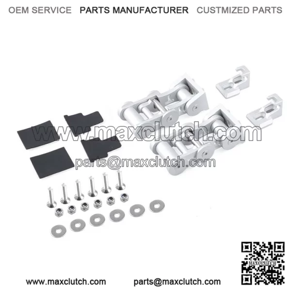 07-17 Wrangler JK hood lock#silver