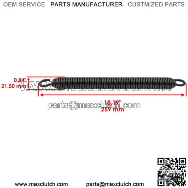 M148163 Drive Belt Extension Spring for John Deere X595 X700 X720 X724 - Image 2