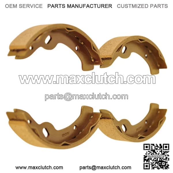 Golf Cart Brake Shoes Brake Pads Fit EZGO TXT G&E 1997+, TXT 1996 Electric