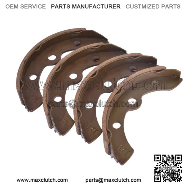 For Club Car DS G&E 1995-up & Precedent 2004+ Golf Cart 4 Brake Shoes Pads