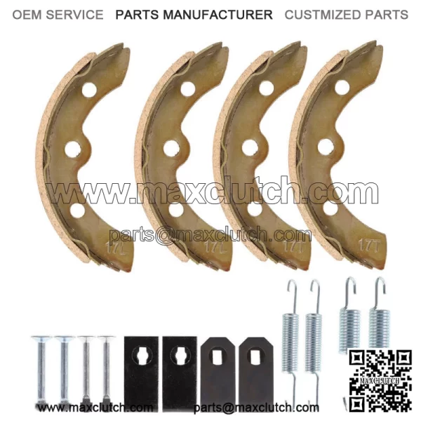 For Club Car Golf Cart Brake Shoes Spring Kit DS G&E 1995+ Precedent 2004+