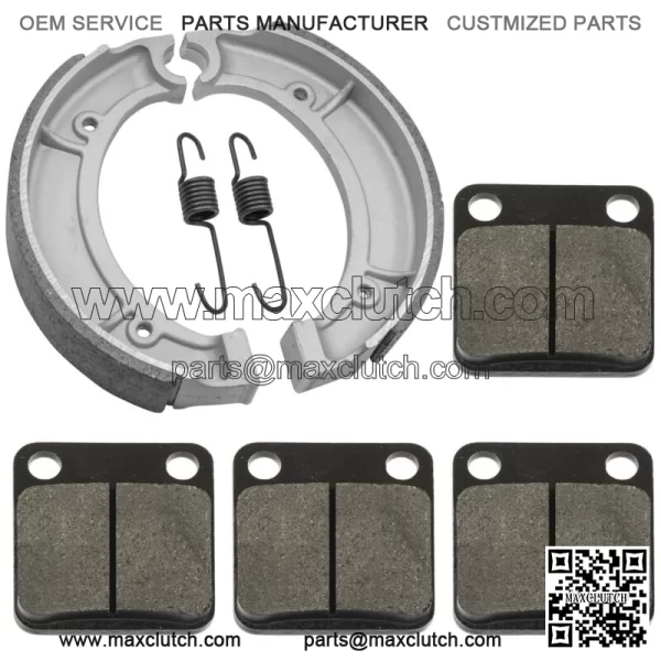 for Yamaha Big Bear 350 YFM350 1999 Front Brake Pads & Rear Brake Shoes - Image 4