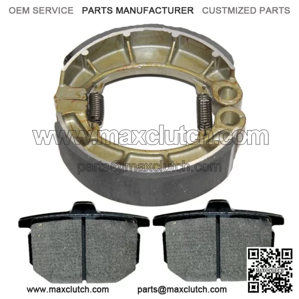 Front Brake Pads & Rear Shoes for Honda CX500CCustom, Cx500D Deluxe 1978-1981