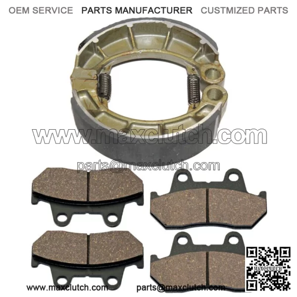 Front Brake Pads & Rear Shoes for Honda Gl500 Gl500I Silver Wing 500 1981 1982