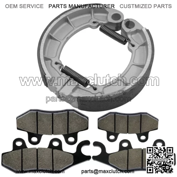 Front & Rear Brake Pads Shoes for Kawasaki KLF400 Bayou 400 4X4 1993-1999 - Image 5