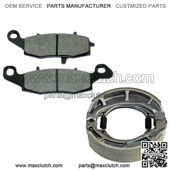 Front Rear Brake Pads Shoe for Suzuki TU250X 2009-2019 / 54402-07810 59301-33840