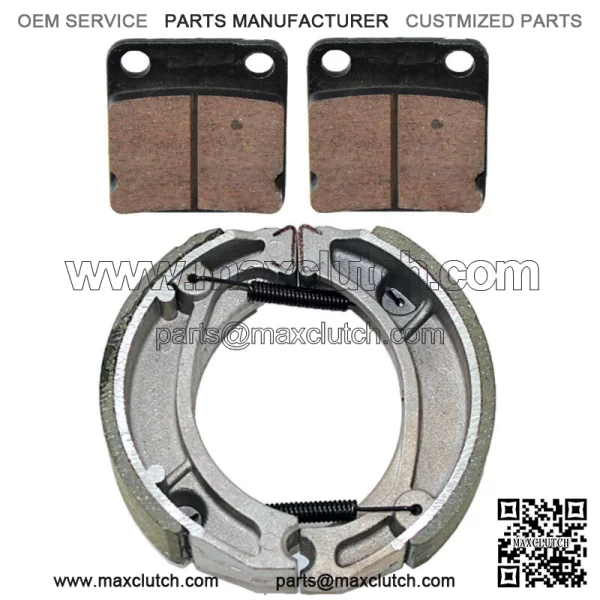 for Honda Mb5 Mb50S 1980 1981 1982 Front Brake Pads & Rear Brake Shoes