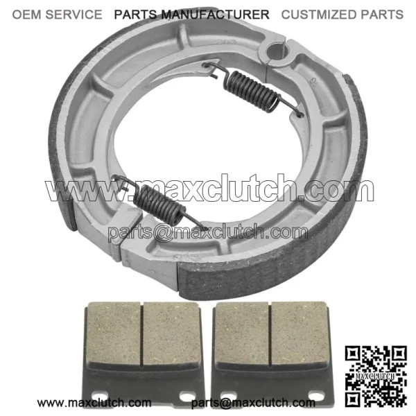 for Suzuki GS550 GS550L 1983-1986 Front Brake Pads & Rear Brake Shoes - Image 4