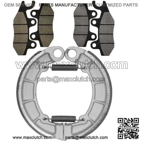 Front & Rear Brake Pads Shoes for Kawasaki KLF300 Bayou 300 4X4 2001-2005