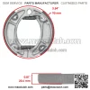 Front or Rear Brake Shoes for Honda CRF110F 2013-2024 / 06450-KYK-910 - Image 2