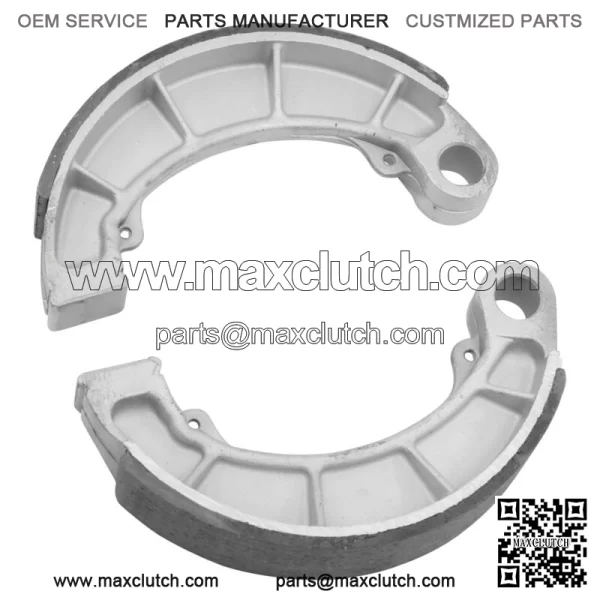 Rear Brake Shoes for Honda TRX420FPM TRX420TE TRX420TM Fourtrax Rancher 2007-18 (For: Honda) - Image 4