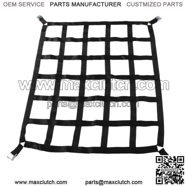(42" x 50") Cargo Net Capacity 1100 lbs. Truck Bed Cargo Net with Cam Buckles - Image 3