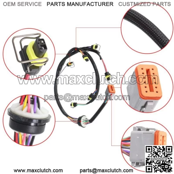 2225917 Fuel Injector Wiring Harness New Fits CAT Caterpillar C7 Engine