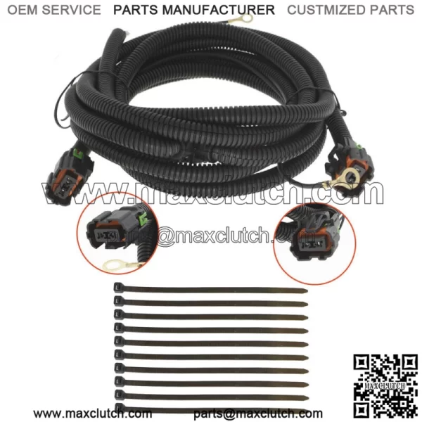 Fog Light Wiring Harness For 2008 2009 Chevy Silverado 1500 2500 HD 3500 HD