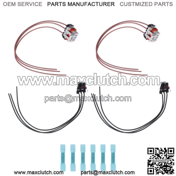 2X Headlight & Turn Signal Wiring Harness for 05-14 Freightliner Columbia Truck