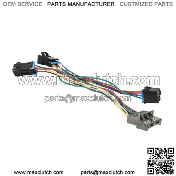 FOR 95 CHEVY SILVERADO TRUCK C/KA/C HEATER CLIMATE CONTROL ADAPTER WIRING HARNESS - Image 2