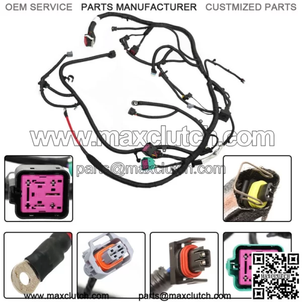 Engine Wire Harness Fits 2005-2007 Ford F-250/F-350/F-450/F-550 Super Duty