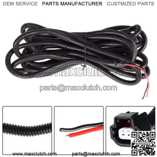 For Jeep Wrangler JK JKU RUBICON Electric Lock Wiring Harness Axle P5155359 - Image 3