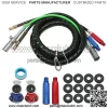 12ft 3-in-1 Air Duct Hose Wrap Kit Fits Semi Truck Tractor Trailer