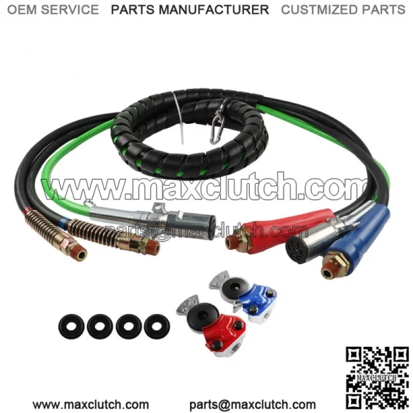 For Semi-trailer Tractor 12FEEt 3-in-1 Air Hose Wrap Assembly Kit